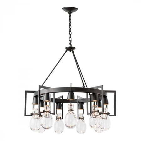 Hubbardton Forge Apothecary Circular Chandelier 104360-SKT-10-ZM0572